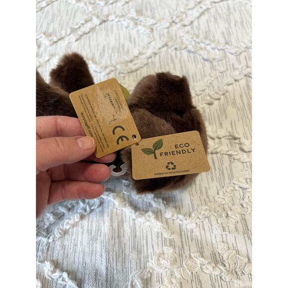 Aurora Miyoni Chocolate Lab Pup Stuffed Animal Realistic Lifelike Brown 11 inch - Picture 8 of 9